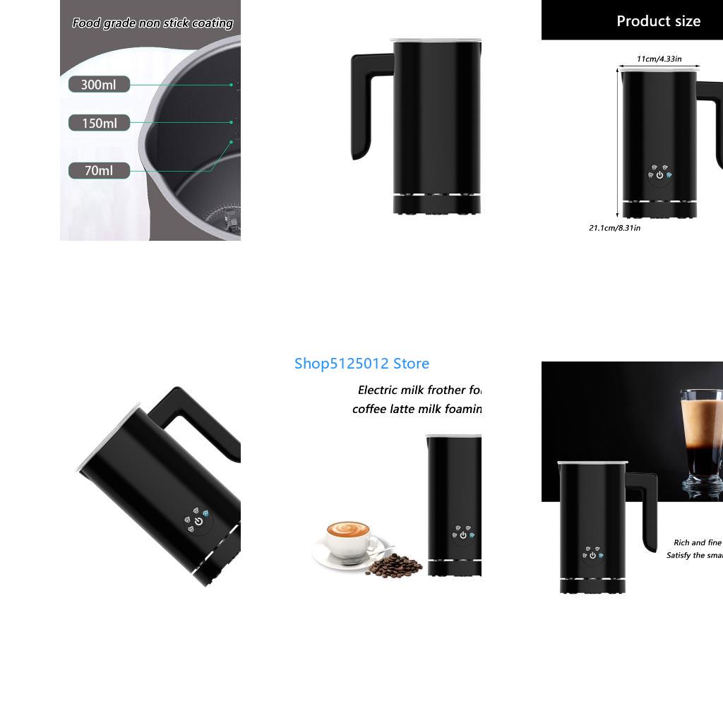 G8TC 500W Milk Frother Automat - Electric Milk Frother Handheld ulasan dan harga