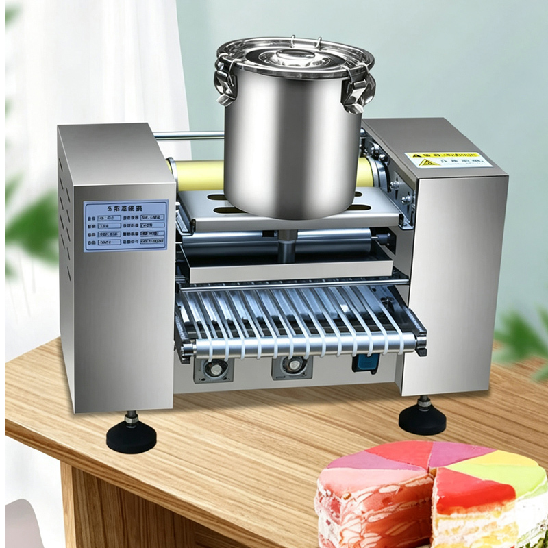 Automatic Mille Crepe Machine  - Mini Waffle Maker Machine ulasan dan harga