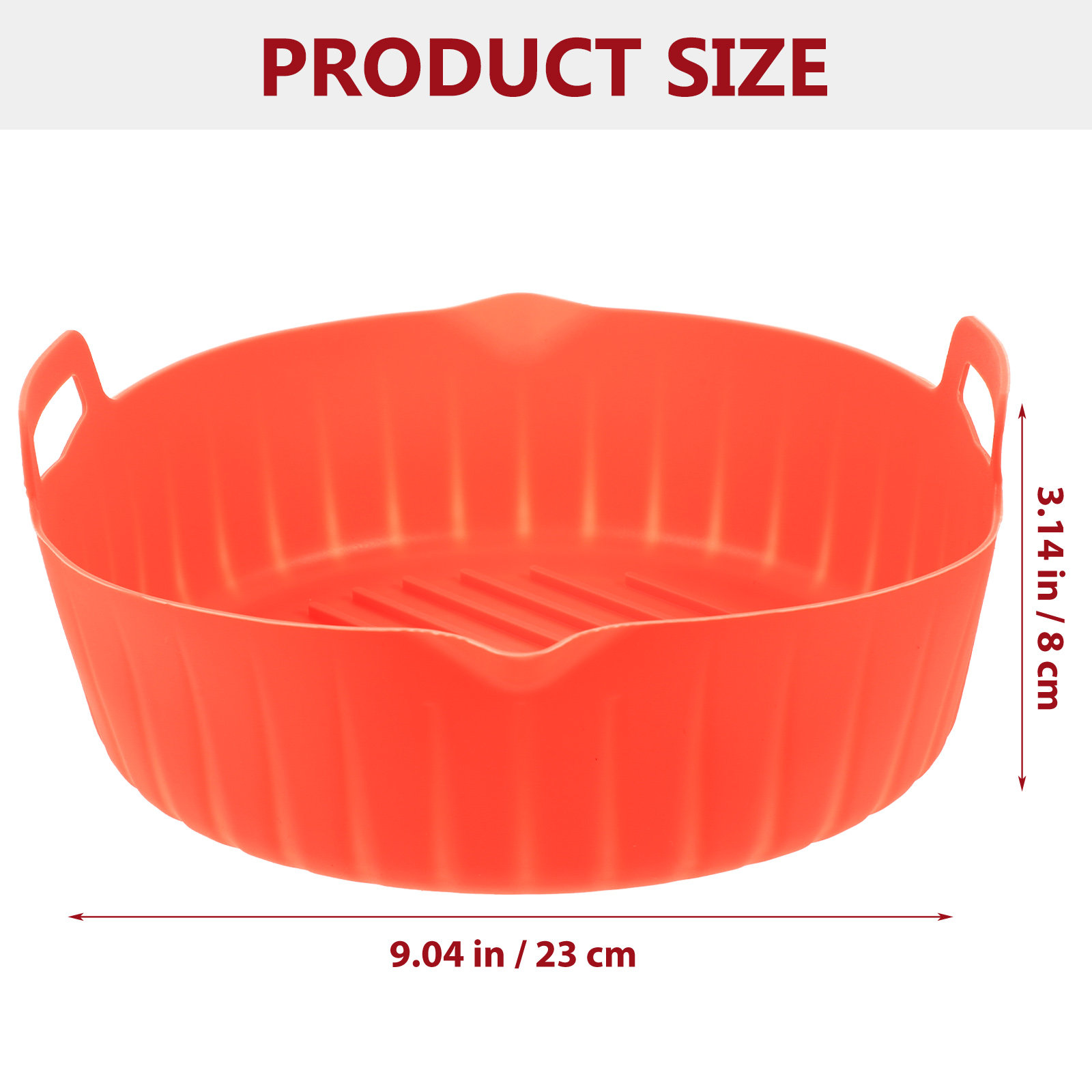 Air Fryer Silicone Pot Round N - Air Fryer Silicone Pot Liner ulasan dan harga