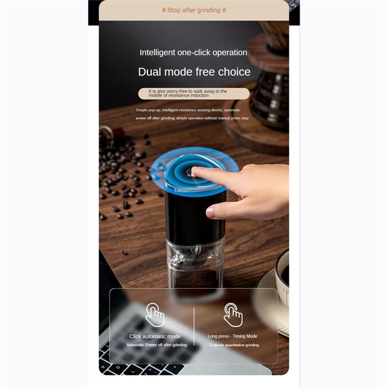 【Abrasives】 USB Coffee Grinder - Coffee Bean Grinder Electric ulasan dan harga