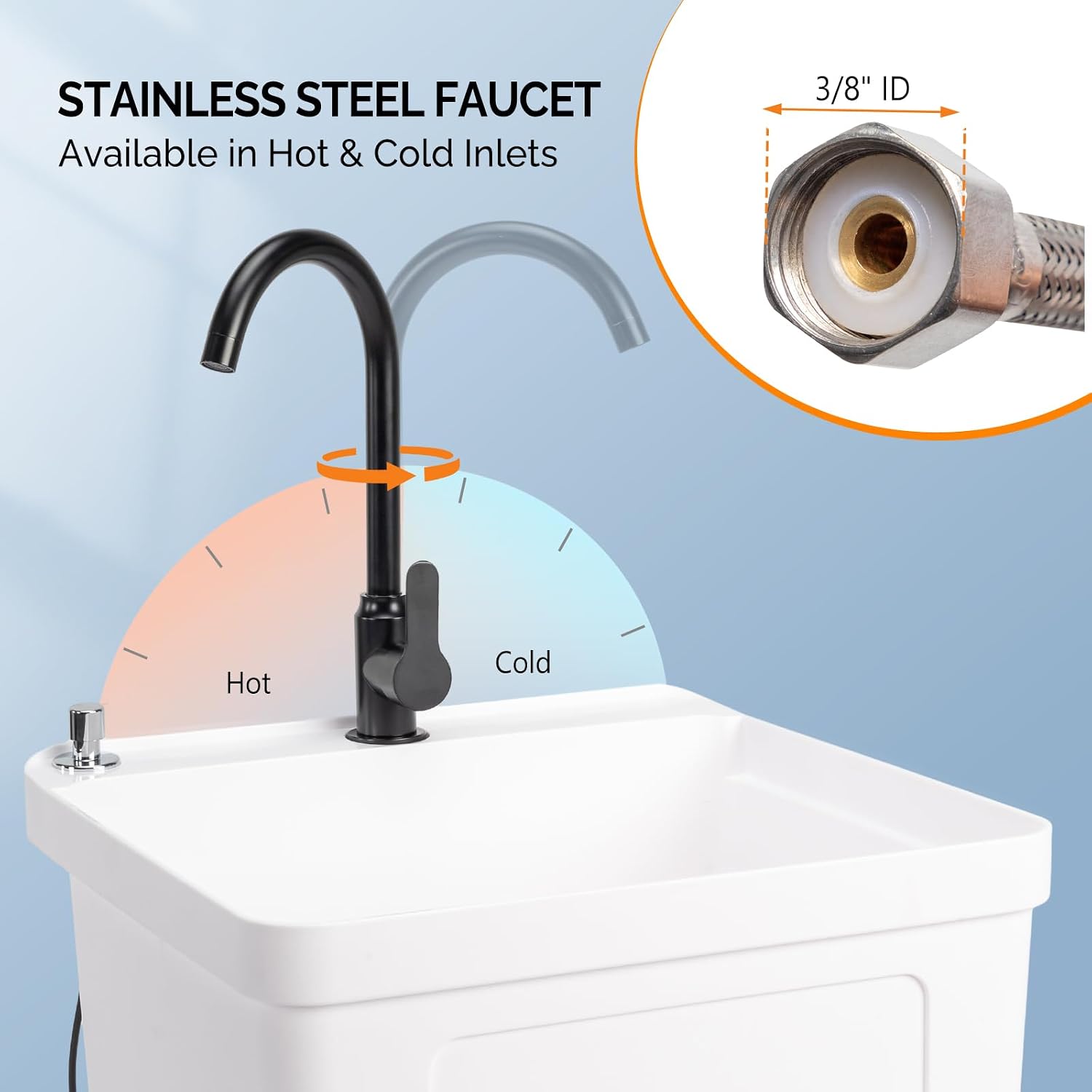 13-Gallon Utility Sink Laundry - Laundry ulasan dan harga